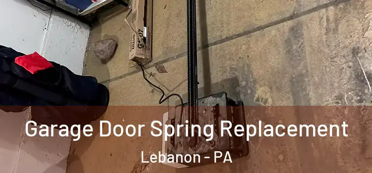  Garage Door Spring Replacement Lebanon - PA