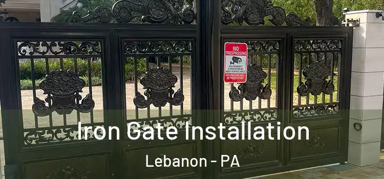 Iron Gate Installation Lebanon - PA