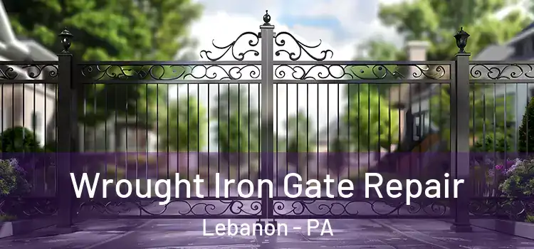  Wrought Iron Gate Repair Lebanon - PA